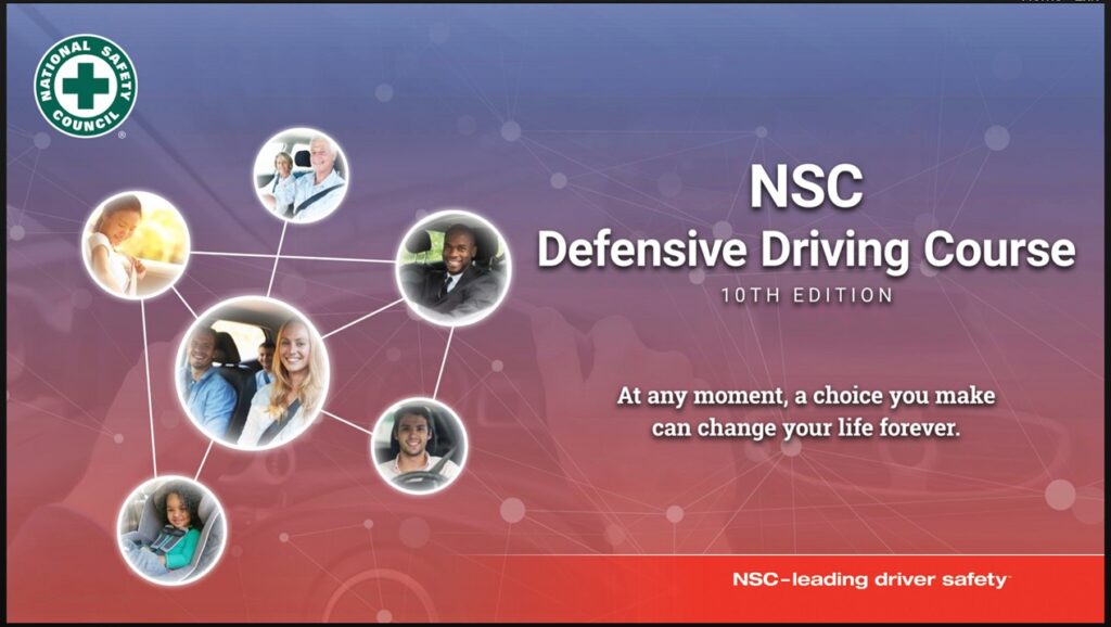 NSC Defensive Driving 8/6 Hours Course Be Safe Ltd.